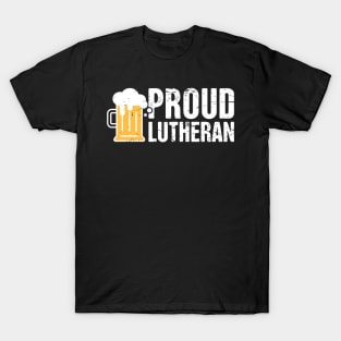 Proud Lutheran Beer Drinker T-Shirt